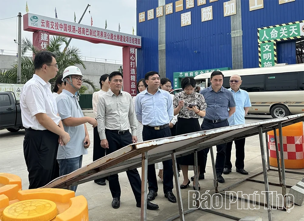 Thúc đẩy hợp tác thực chất, hiệu quả giữa tỉnh Phú Thọ và Châu Hồng Hà (Trung Quốc)