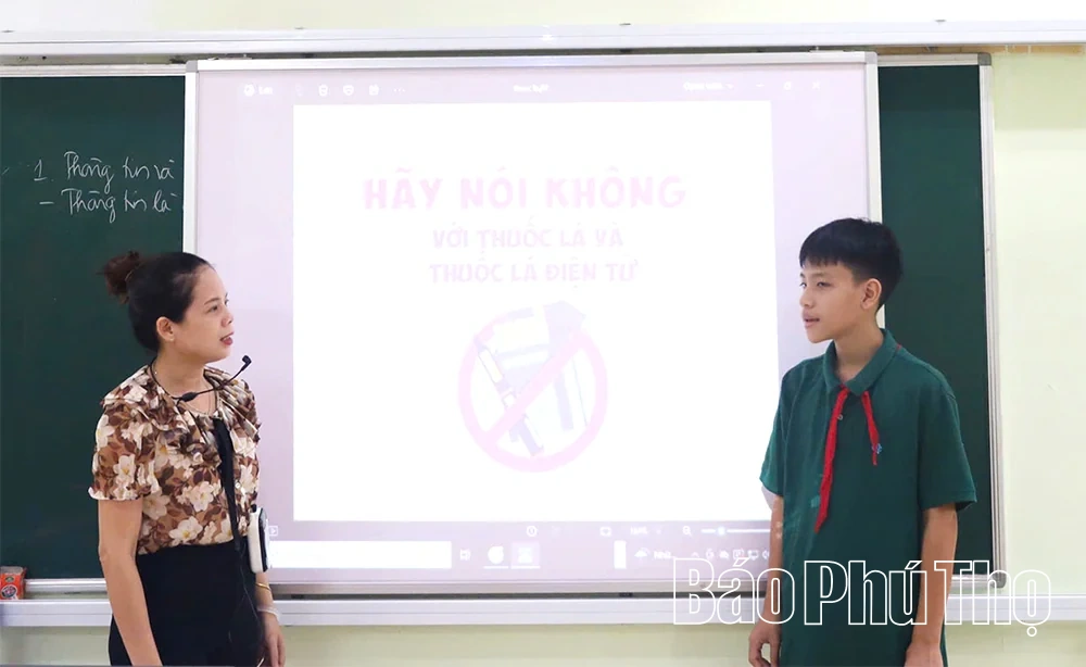 Xây dựng trường học không khói thuốc