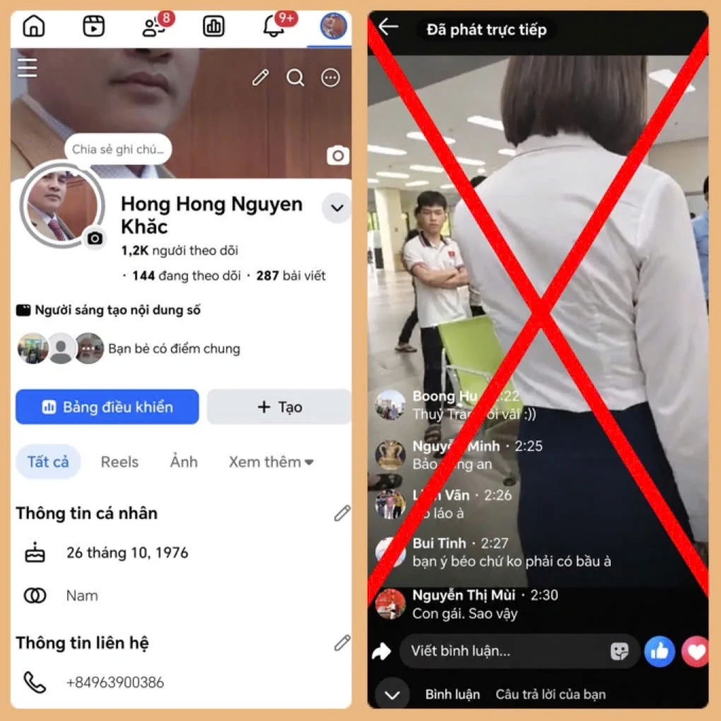 Công an tỉnh Phú Thọ bắt khẩn cấp đối tượng livestream, đưa thông tin sai sự thật tại Bệnh viện Hữu nghị Lạc Việt&nbsp;