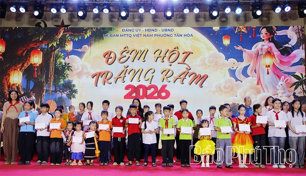 Rộn ràng Đêm hội Trăng rằm tại phường Tân Hòa