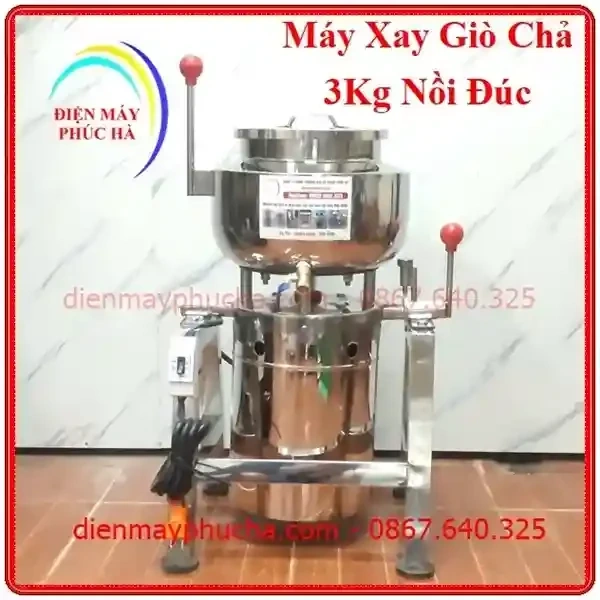Máy xay giò chả 3kg Điện máy Phúc Hà - chính hãng, bền bỉ, giá tốt