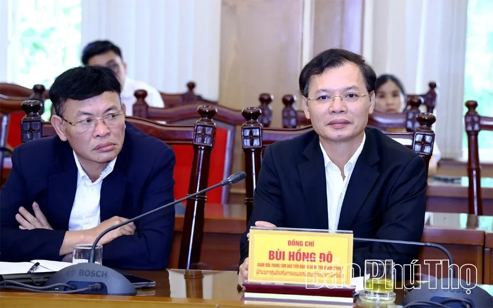 Phu Tho Strengthens Connections and Attracts Investment from Thai Enterprises