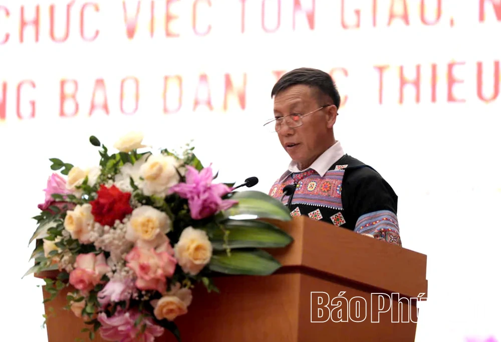 Biểu dương 303 chức sắc, chức việc tôn giáo và người có uy tín