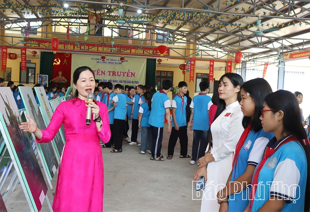 Đưa lịch sử, di sản quê hương đến gần hơn với học sinh