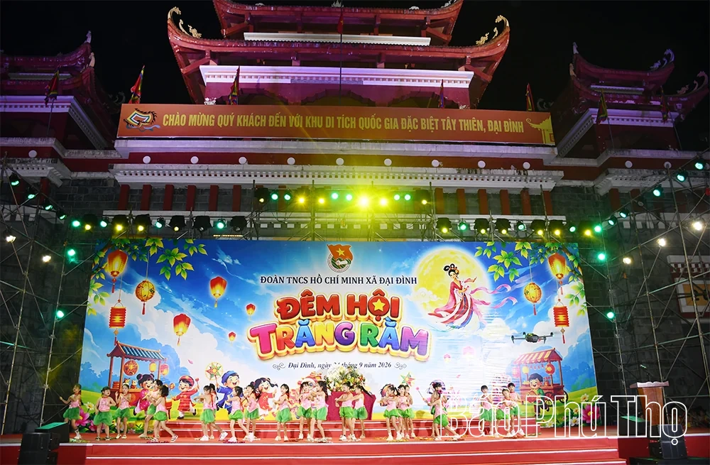 Đại Đình tổ chức Đêm hội trăng rằm “Lồng đèn thắp sáng ước mơ”