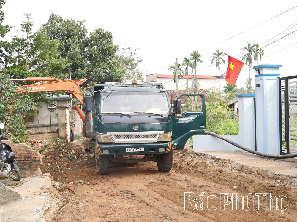 Hiền Quan chú trọng thực hiện giải phóng mặt bằng