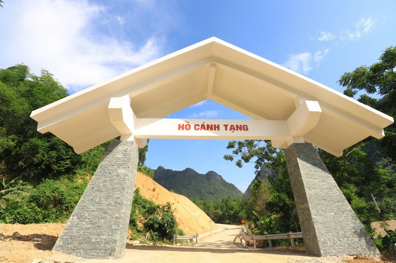 Hồ Cánh Tạng - công trình thủy lợi quy mô bậc nhất khu vực miền Bắc