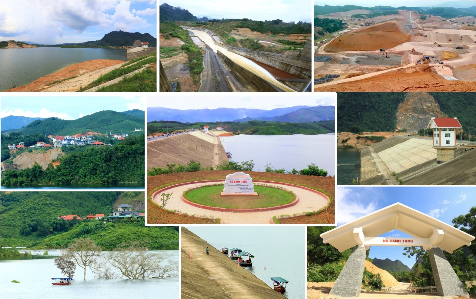 Hồ Cánh Tạng - công trình thủy lợi quy mô bậc nhất khu vực miền Bắc