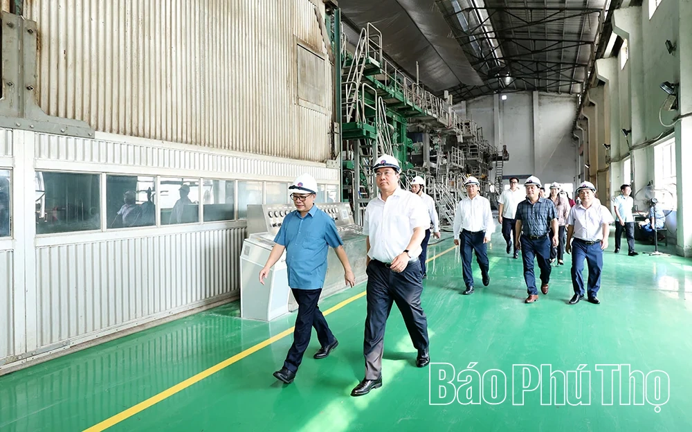 Đồng hành, hỗ trợ doanh nghiệp di dời nhà máy, mở không gian phát triển đô thị Việt Trì