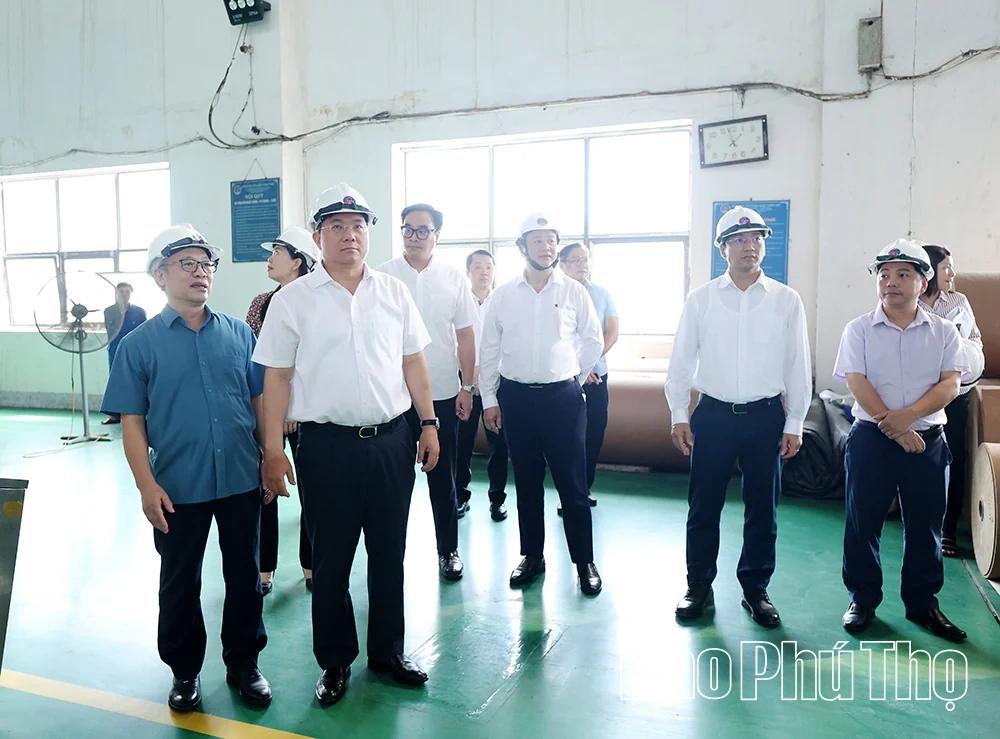 Đồng hành, hỗ trợ doanh nghiệp di dời nhà máy, mở không gian phát triển đô thị Việt Trì