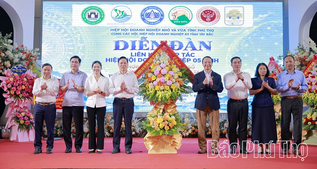 Liên kết hợp tác Hiệp hội Doanh nghiệp khu vực Tây Bắc