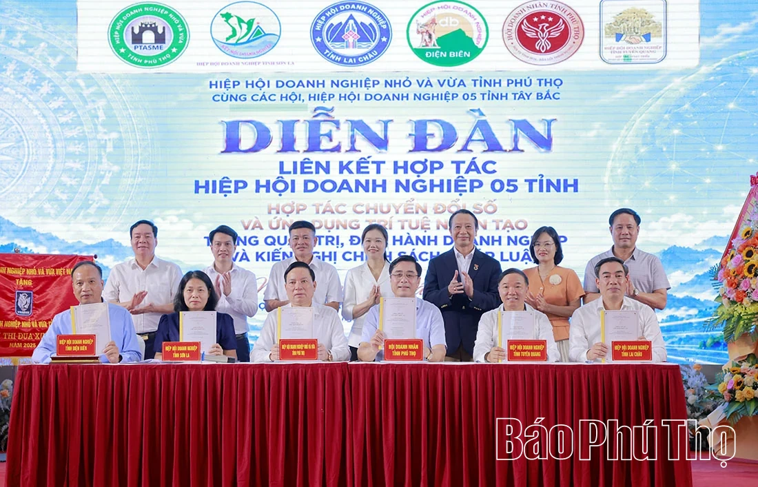 Liên kết hợp tác Hiệp hội Doanh nghiệp khu vực Tây Bắc