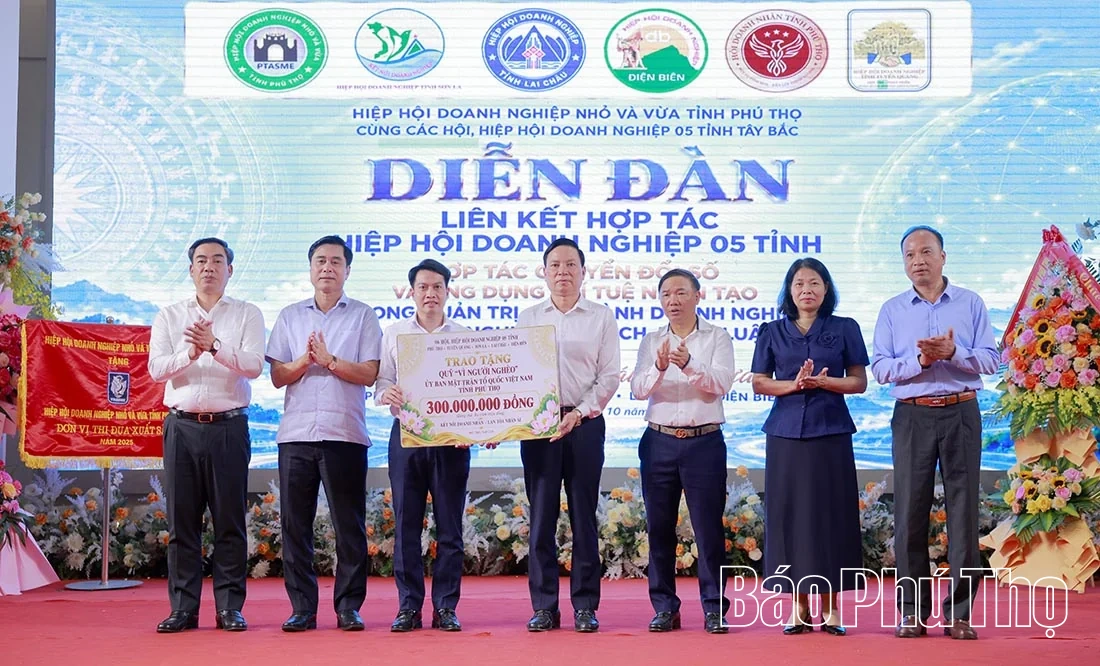 Liên kết hợp tác Hiệp hội Doanh nghiệp khu vực Tây Bắc