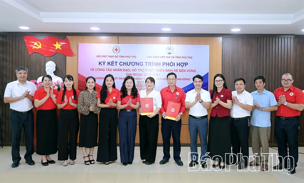 Ký kết chương trình phối hợp về công tác nhân đạo, hỗ trợ sinh kế bền vững giai đoạn&nbsp;2026-2031