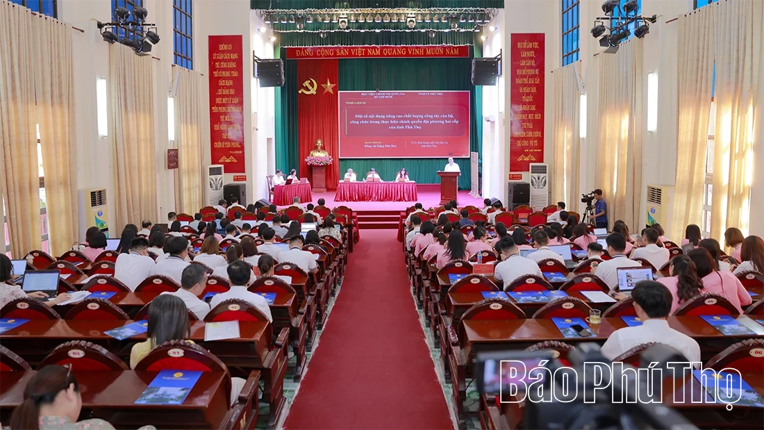 Phát triển nguồn nhân lực chất lượng cao, đáp ứng yêu cầu vận hành chính quyền địa phương hai cấp của tỉnh Phú Thọ