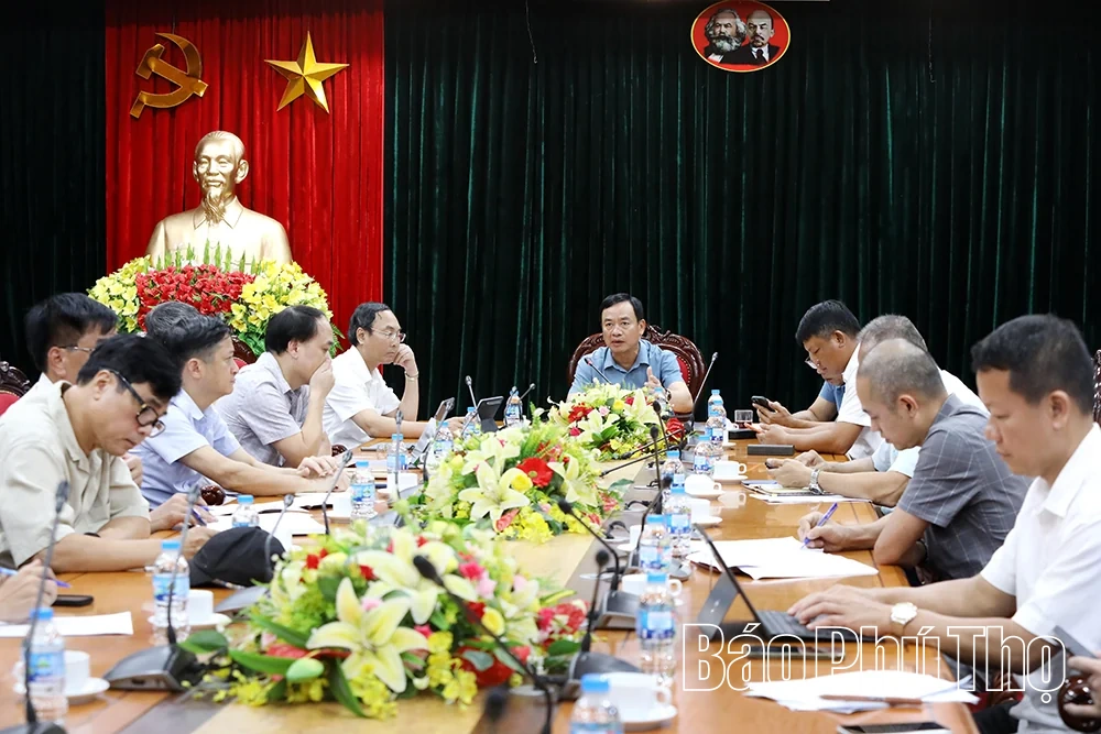 Kiểm tra tiến độ dự án đường liên kết vùng Hòa Bình - Hà Nội và cao tốc Hòa Bình - Mộc Châu