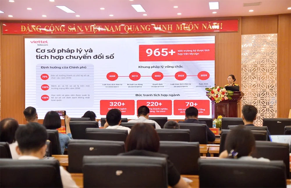 Viettel đưa chữ ký số đến đúng “đích ký”, xóa điểm nghẽn trong giao dịch số