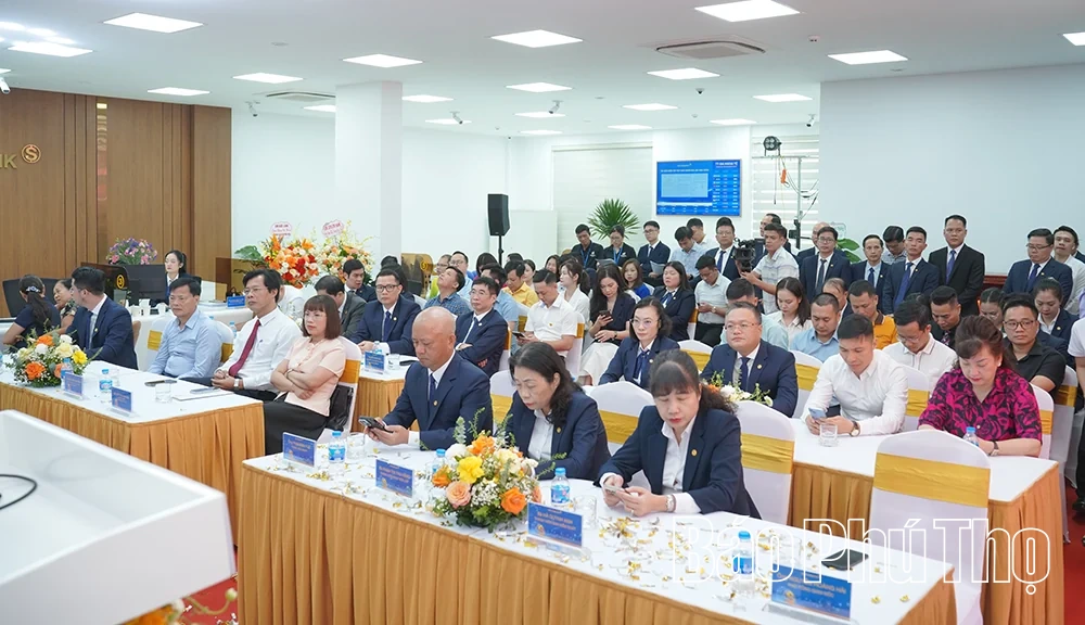 SACOMBANK khai trương Chi nhánh Vĩnh Phúc, đồng hành cùng đà phát triển kinh tế địa phương