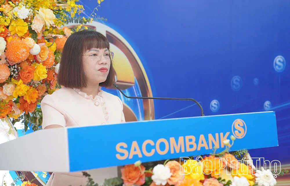 SACOMBANK khai trương Chi nhánh Vĩnh Phúc, đồng hành cùng đà phát triển kinh tế địa phương