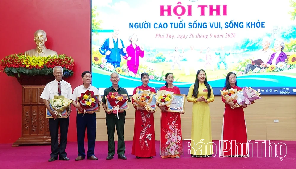 Sôi nổi Hội thi “Người cao tuổi sống vui, sống khỏe”