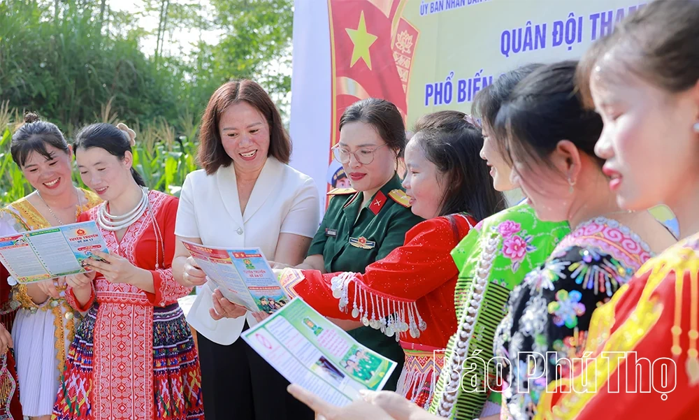 Tuyên truyền, phổ biến giáo dục pháp luật tại thôn Mỹ Á, xã Thu Cúc