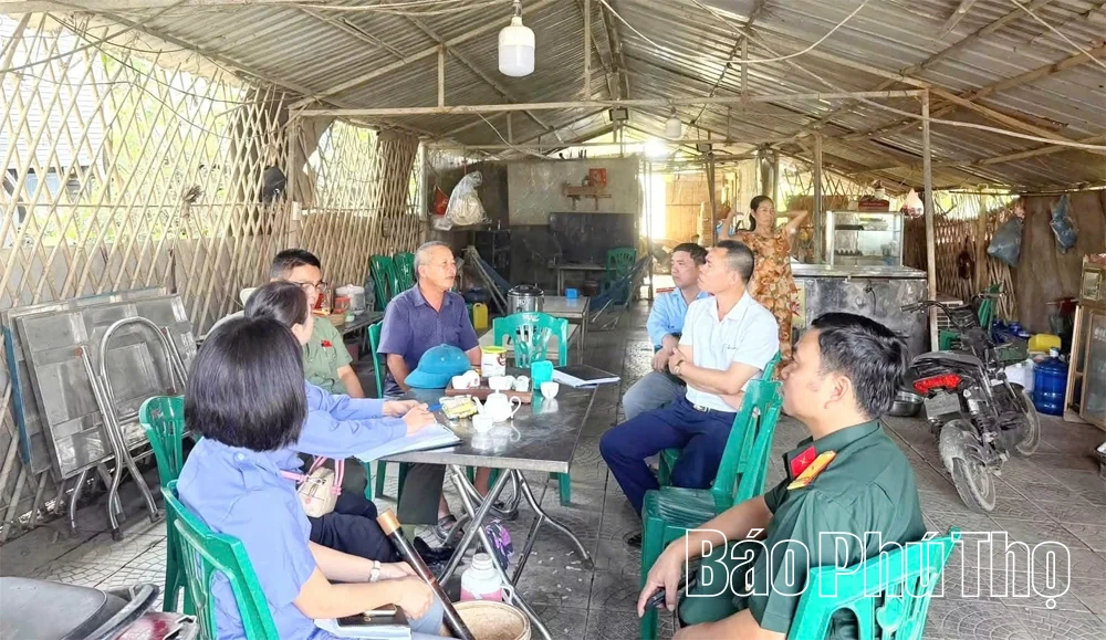 Xã Vĩnh Thành: 40/58 trường hợp vi phạm trong phạm vi bảo vệ đê điều đã tự giác khắc phục hậu quả