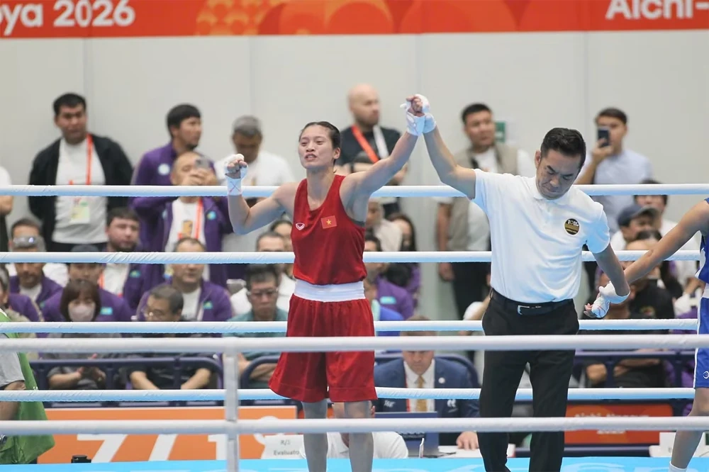 Võ sỹ boxing Nguyễn Thị Tâm hạ nhà vô địch thế giới, vào chung kết Asiad 20