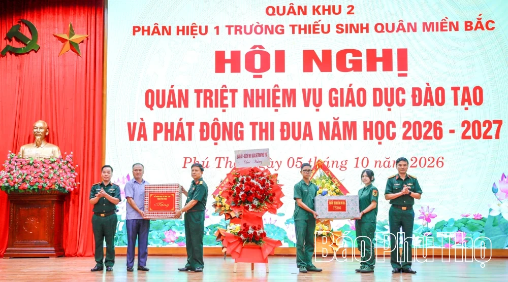 Phân hiệu 1 - Trường Thiếu sinh quân miền Bắc phấn đấu hoàn thành xuất sắc nhiệm vụ năm học 2026-2027