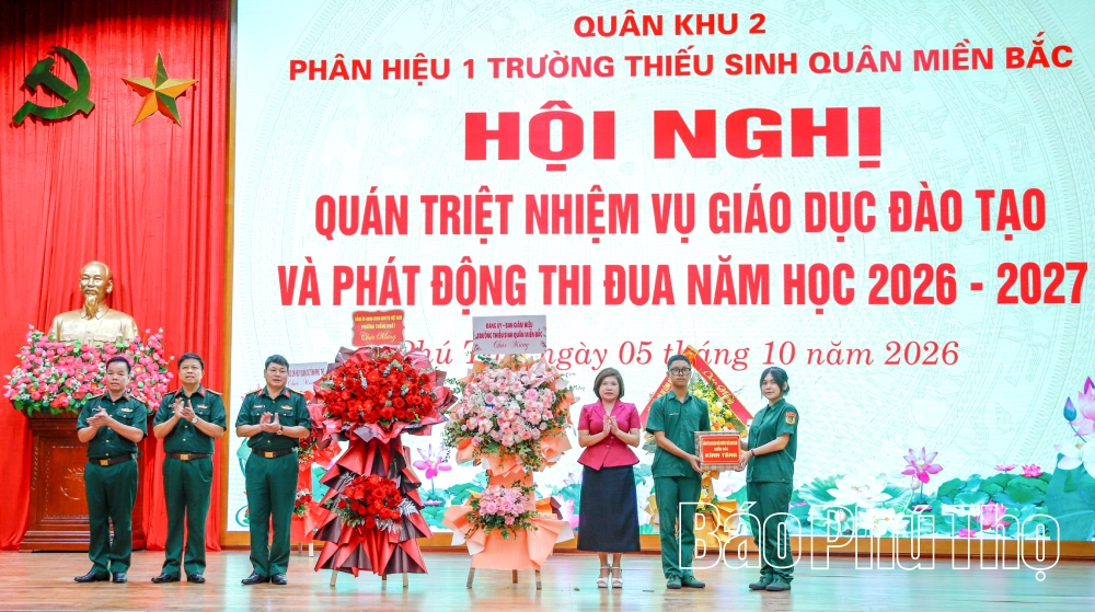 Phân hiệu 1 - Trường Thiếu sinh quân miền Bắc phấn đấu hoàn thành xuất sắc nhiệm vụ năm học 2026-2027