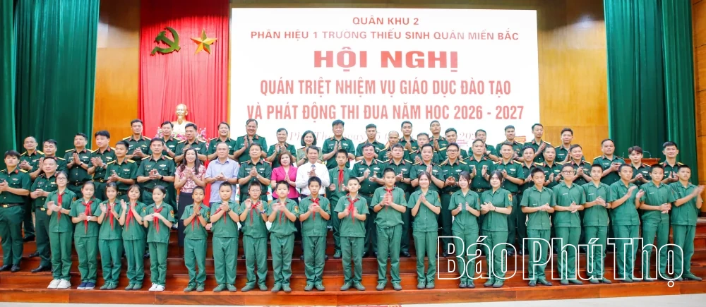 Phân hiệu 1 - Trường Thiếu sinh quân miền Bắc phấn đấu hoàn thành xuất sắc nhiệm vụ năm học 2026-2027