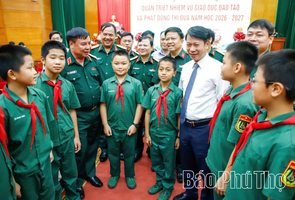 Phân hiệu 1 - Trường Thiếu sinh quân miền Bắc phấn đấu hoàn thành xuất sắc nhiệm vụ năm học 2026-2027