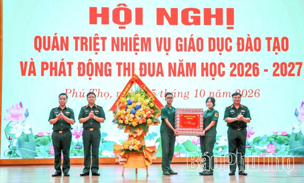 Phân hiệu 1 - Trường Thiếu sinh quân miền Bắc phấn đấu hoàn thành xuất sắc nhiệm vụ năm học 2026-2027