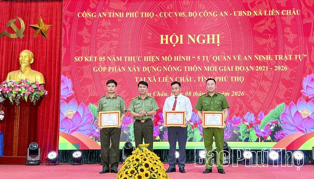Mô hình “5 tự quản về an ninh, trật tự” góp phần xây dựng nông thôn mới ở Liên Châu