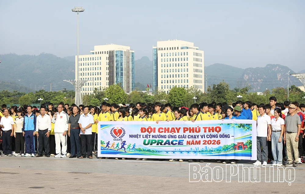 Phát động Giải chạy vì cộng đồng UpRace 2026 - Hành trình kết nối và sẻ chia trên Đất Tổ