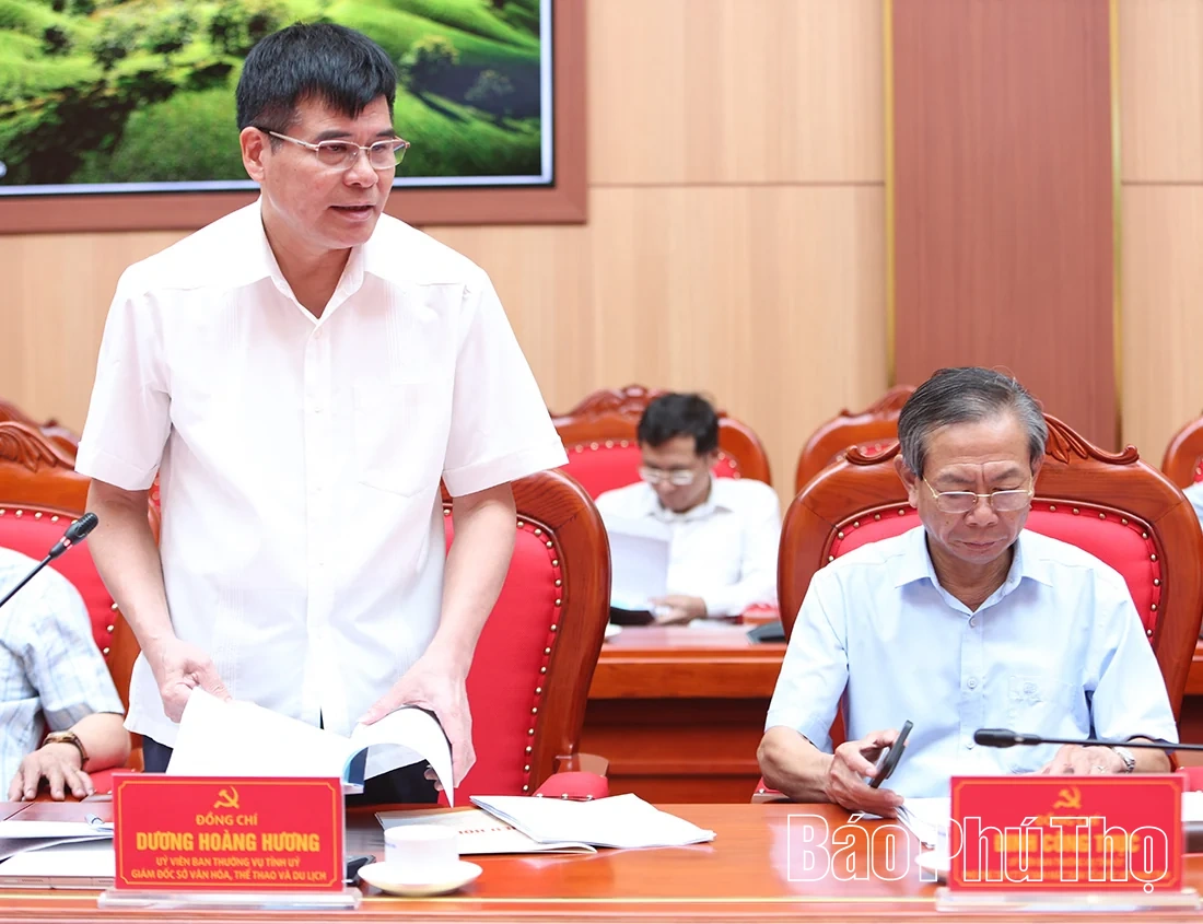 Ban Thường vụ Tỉnh ủy cho ý kiến các nhiệm vụ, giải pháp thúc đẩy phát triển kinh tế - xã hội
