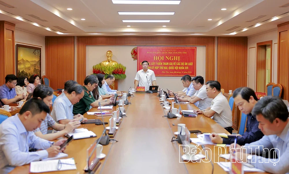 Khảo sát, lấy ý kiến về 3 dự án luật trình Kỳ họp thứ Hai, Quốc hội khóa XVI