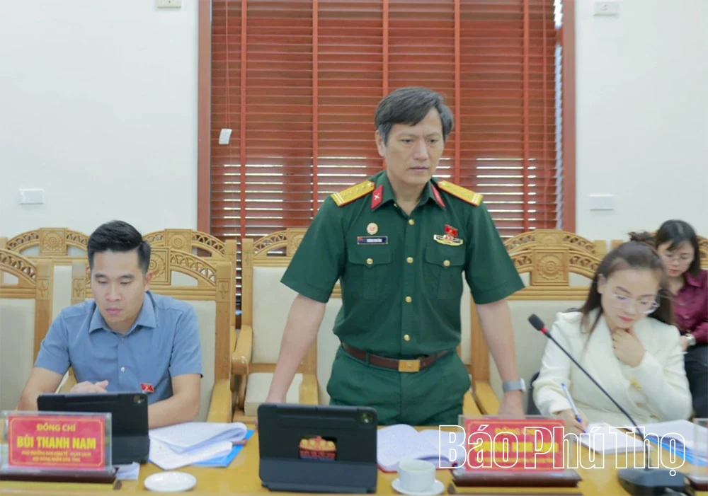 Đoàn đại biểu Quốc hội tỉnh giám sát việc thực hiện chính sách, pháp luật trong quản lý nhà nước về đô thị
