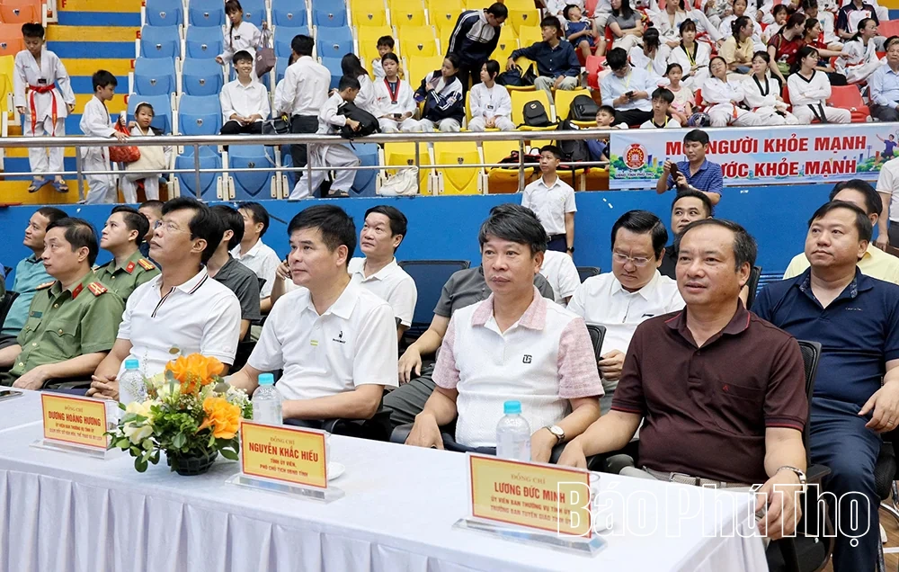 Phú Thọ hưởng ứng phong trào rèn luyện thể dục, thể thao trong Nhân dân