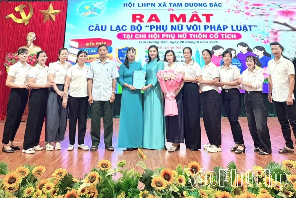Động lực mới trong phong trào phụ nữ ở Tam Dương Bắc