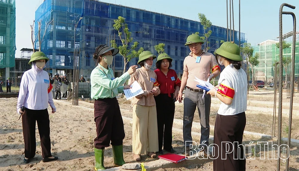 Phường Việt Trì tổ chức cưỡng chế kiểm đếm bắt buộc thực hiện giai đoạn 1 dự án Khu đô thị mới Tây Nam