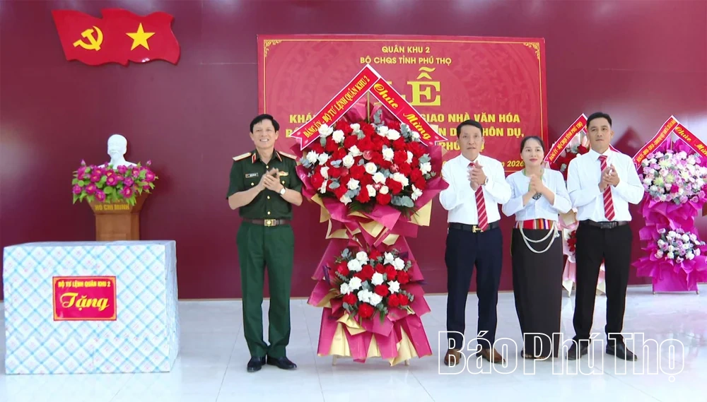 Khánh thành và bàn giao nhà văn hóa thôn Dụ, xã Xuân Đài