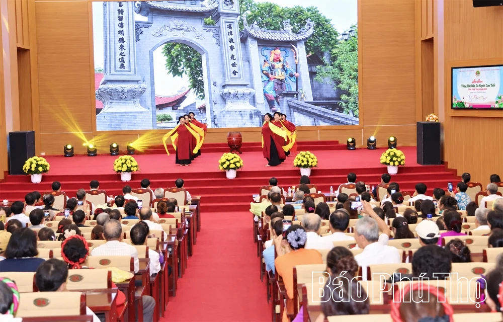 Liên hoan Tiếng hát Dân ca Người cao tuổi tỉnh năm 2026