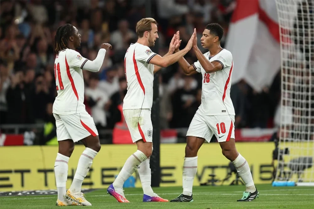 Tuyển Anh đại thắng trong ngày Harry Kane đi vào lịch sử