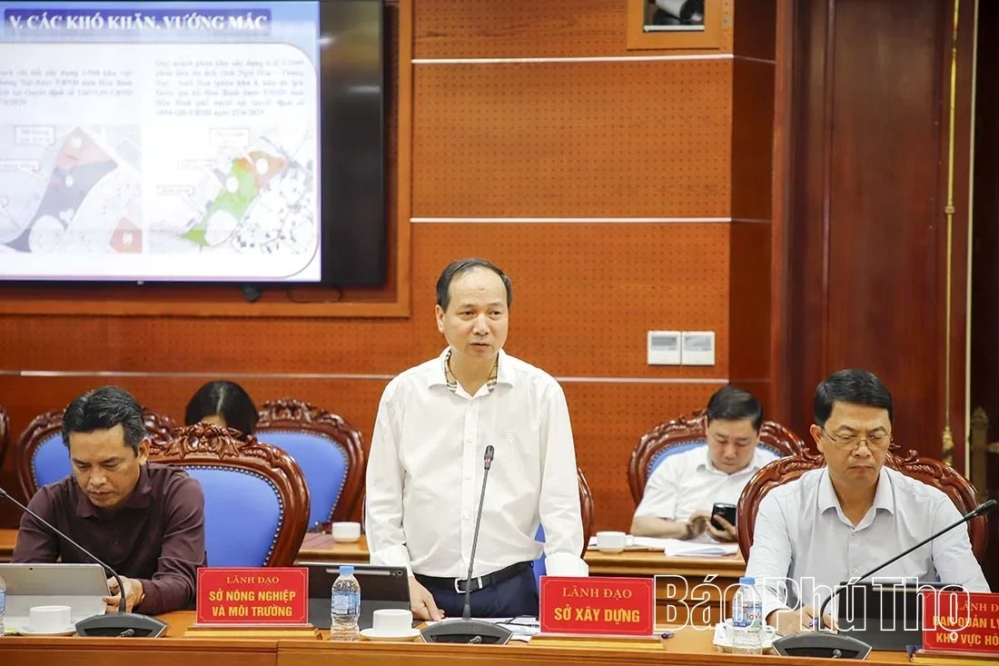 Proactively Removing Difficulties and Obstacles; Accelerating Progress on Key Projects in the Hoa Binh Area