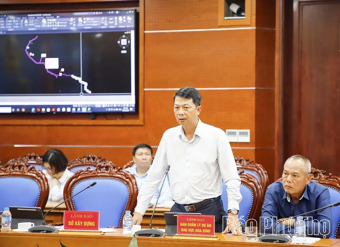 Proactively Removing Difficulties and Obstacles; Accelerating Progress on Key Projects in the Hoa Binh Area