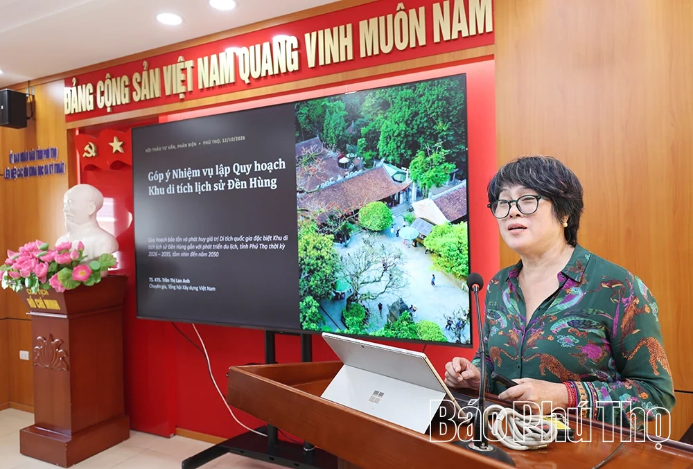 Lấy ý kiến chuyên gia về quy hoạch bảo tồn, phát huy giá trị Đền Hùng