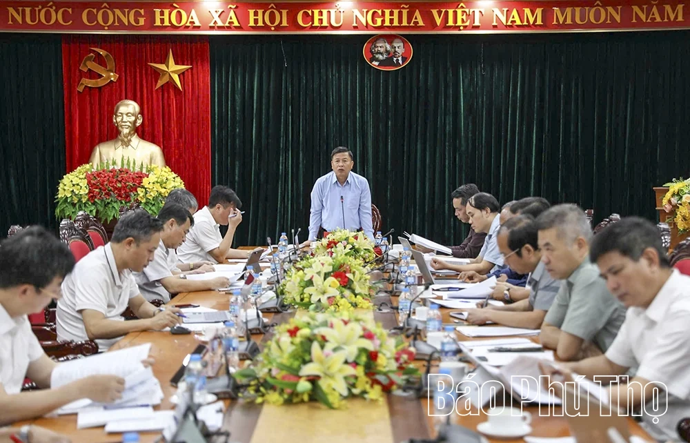 Tập trung tháo gỡ vướng mắc, đẩy nhanh tiến độ các dự án ổn định dân cư vùng chuyển dân sông Đà