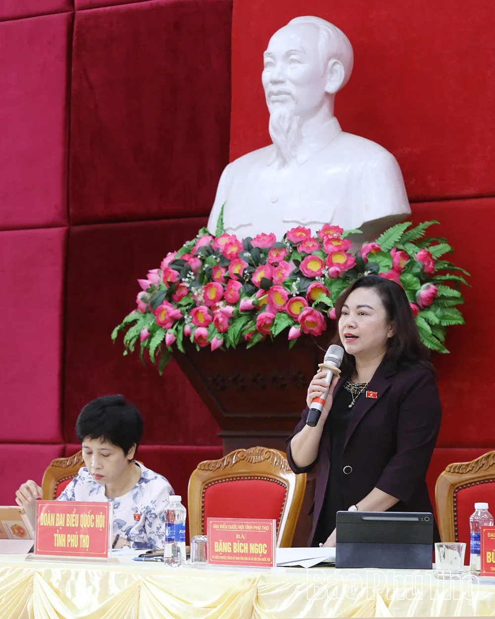 Đoàn đại biểu Quốc hội tỉnh tiếp xúc cử tri 5 xã vùng Tân Lạc