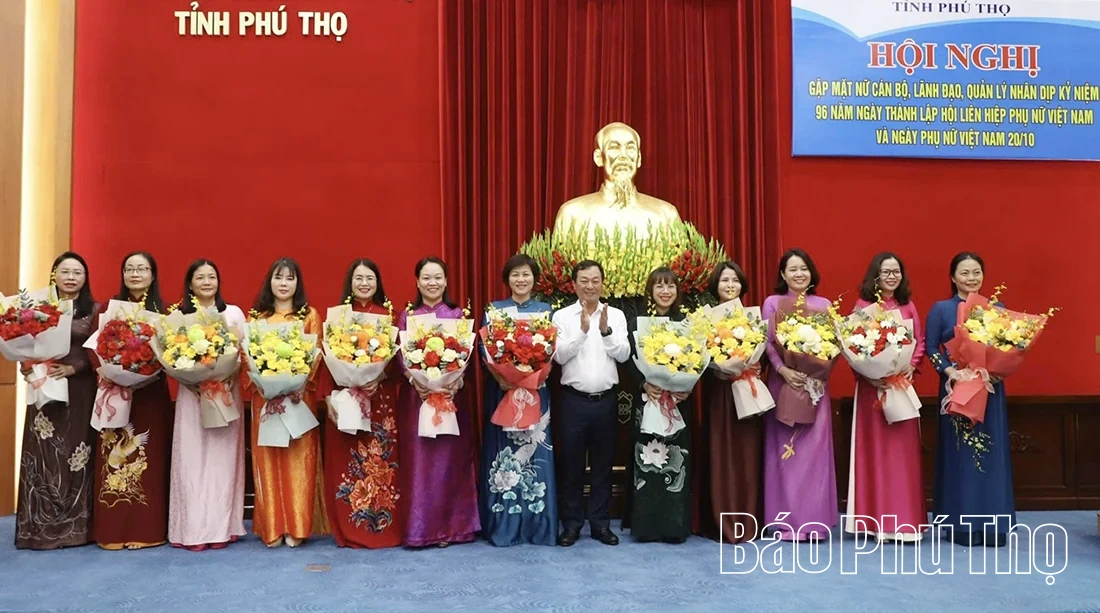 Tiếp tục quan tâm, tạo điều kiện thuận lợi để phụ nữ cống hiến và trưởng thành