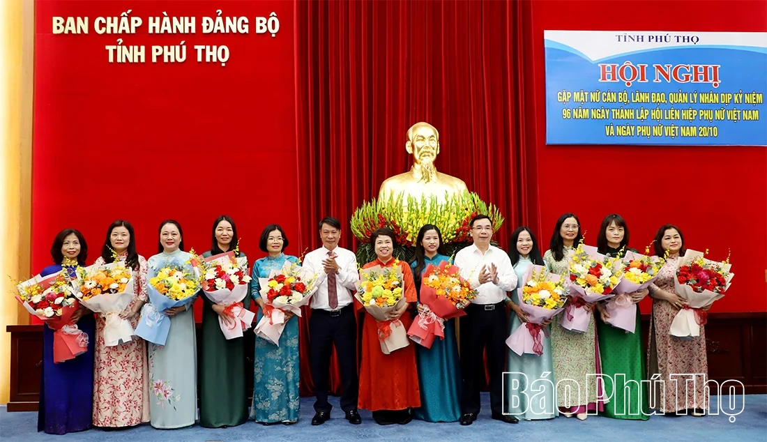 Tiếp tục quan tâm, tạo điều kiện thuận lợi để phụ nữ cống hiến và trưởng thành
